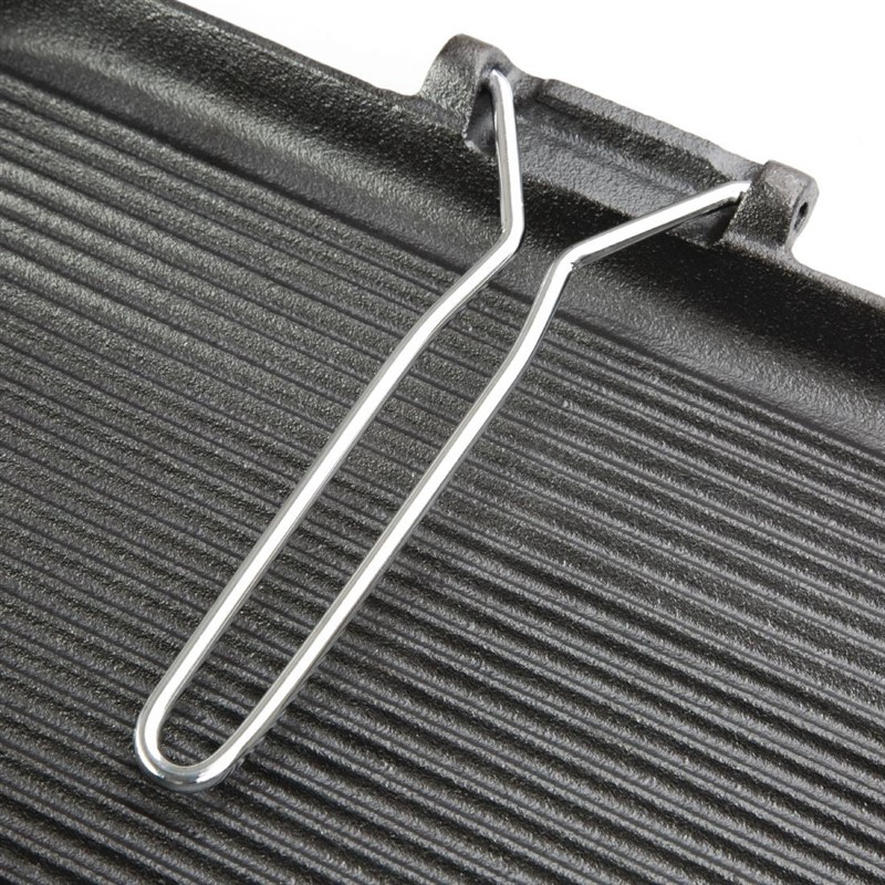  Vogue Cast Iron Grill Pan 