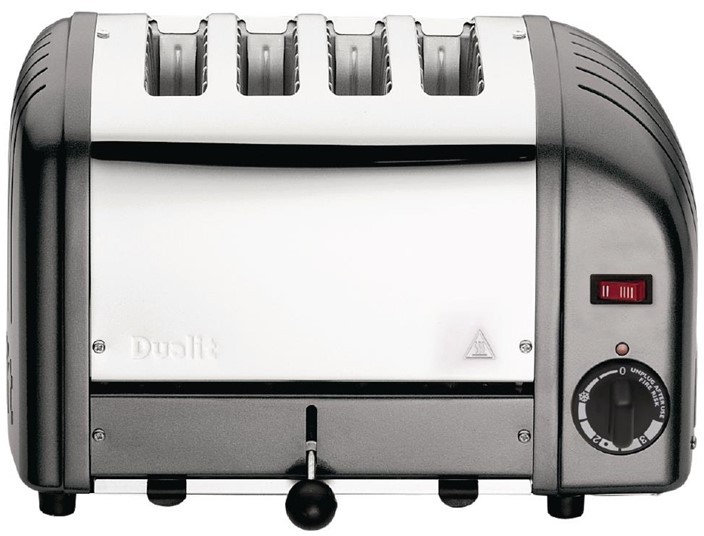 Dualit 4 Slice Vario Toaster Charcoal 40348 