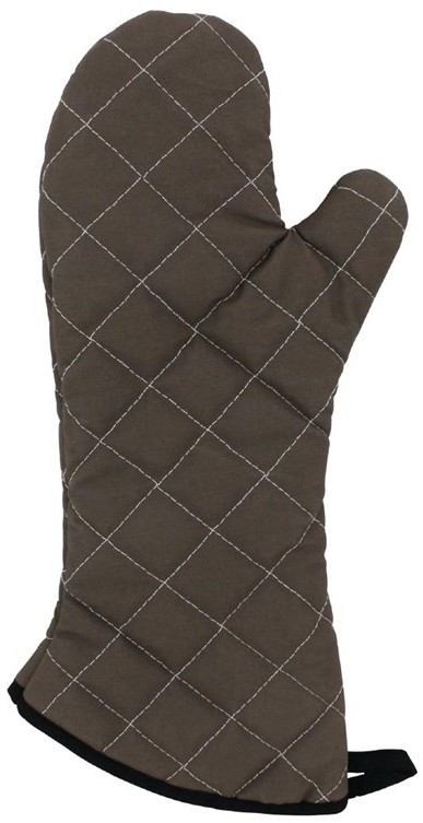  Vogue Flame Retardant Tan Oven Mitt 17" 
