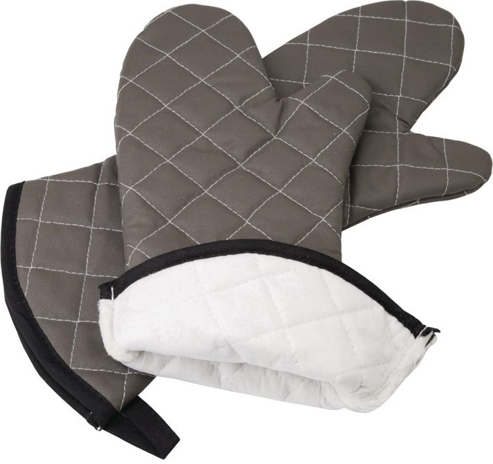  Vogue Flame Retardant Tan Oven Mitt 17" 