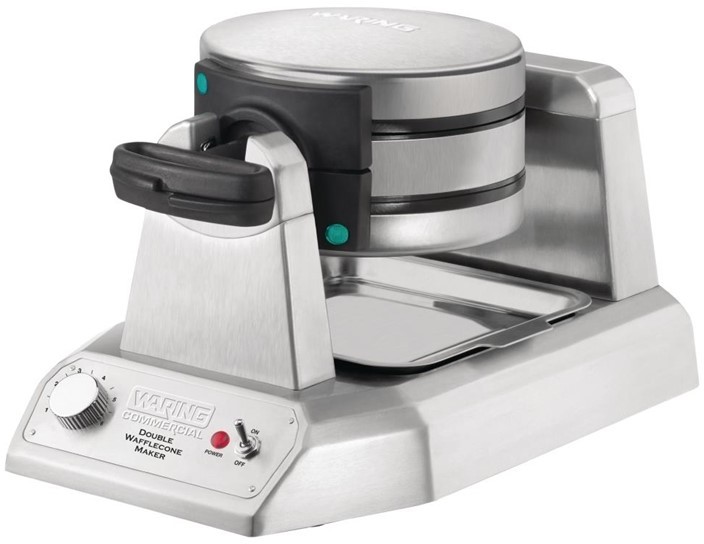  Waring Double Ice Cream Cone Maker WWCM200K 