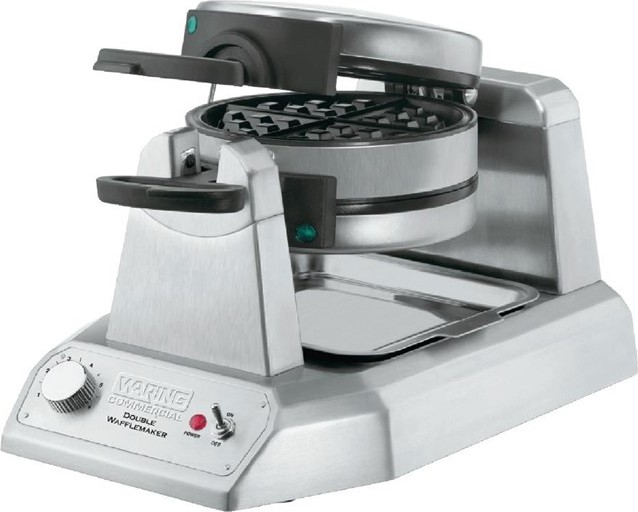  Waring Double Waffle Maker WW200K 