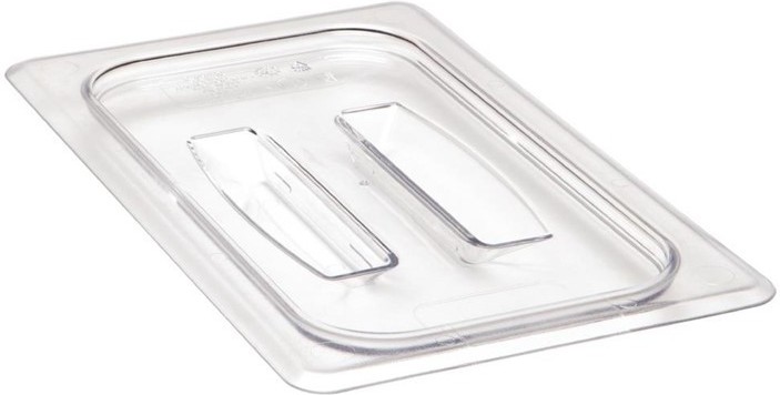  Cambro BPA Free Gastronorm Food Pan GN 1/4 Cover with handle 