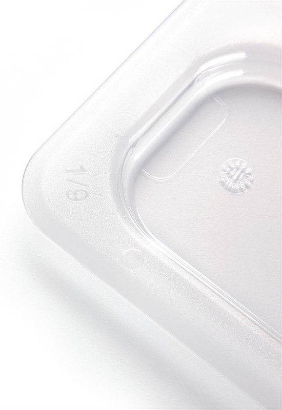 Vogue Polycarbonate 1/9 Gastronorm Lid Clear 