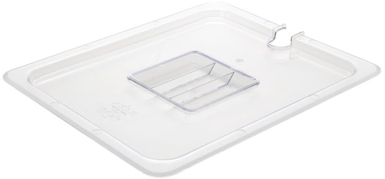  Vogue Polycarbonate 1/2 Gastronorm Lid Notched 