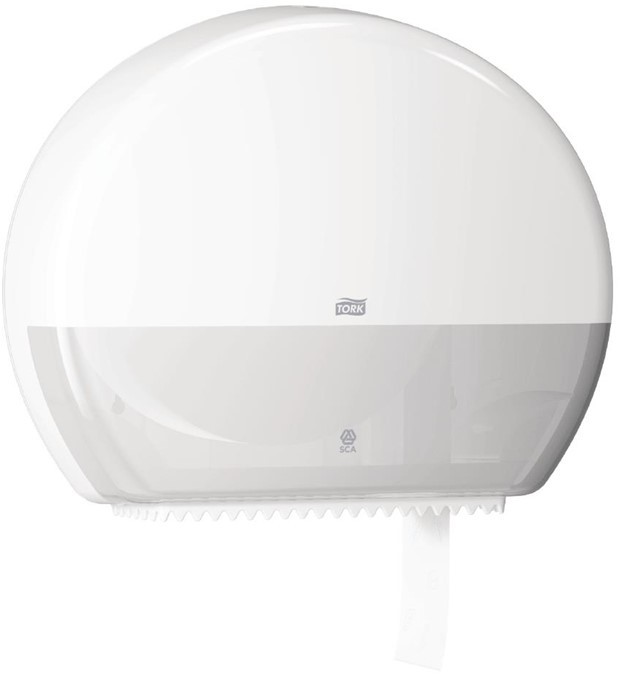  Tork Jumbo Toilet Roll Dispenser White 