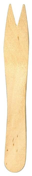  Fiesta Green Biodegradable Disposable Wooden Chip Forks (Pack of 1000) 