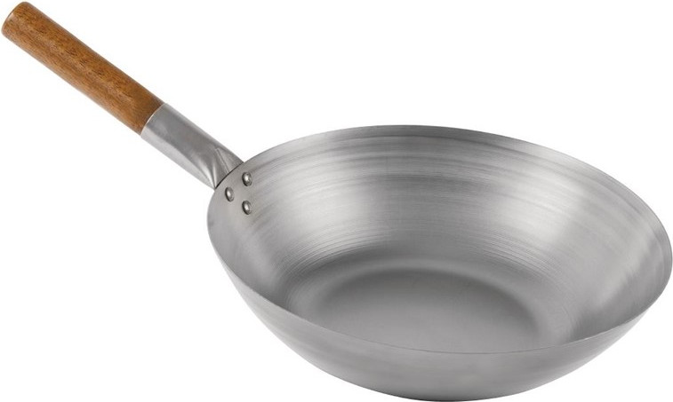  London Wok Flat Bottom Wok 330mm 