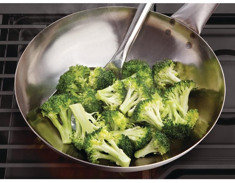  Vogue Mild Steel Wok Flat Base 254mm 