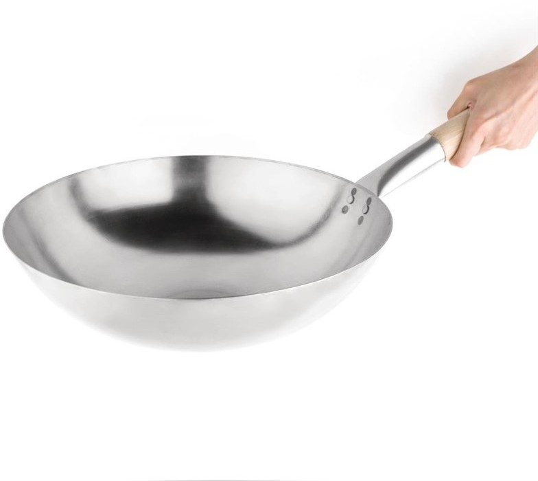  Vogue Mild Steel Wok Round Base 356mm 