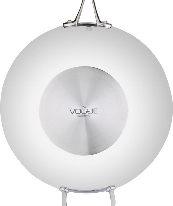  Vogue Tri Wall Wok Flat Base 305mm 