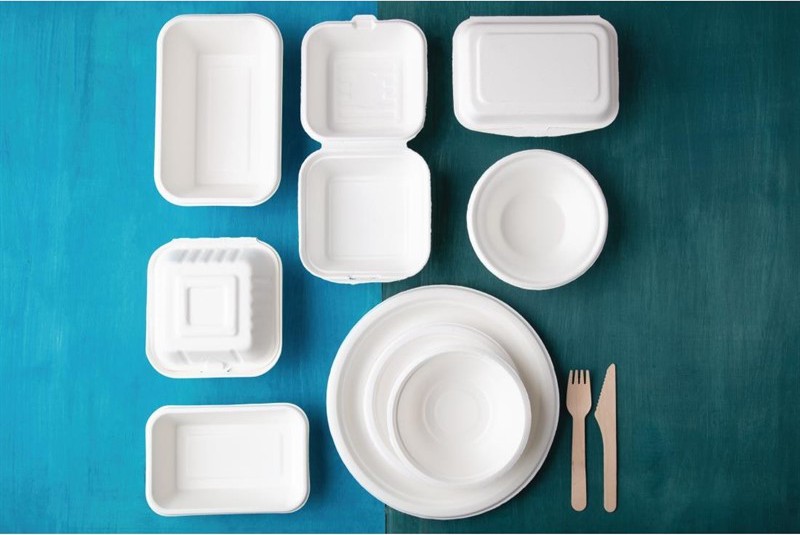  Fiesta Green Compostable Bagasse Plates Round 179mm (Pack of 50) 