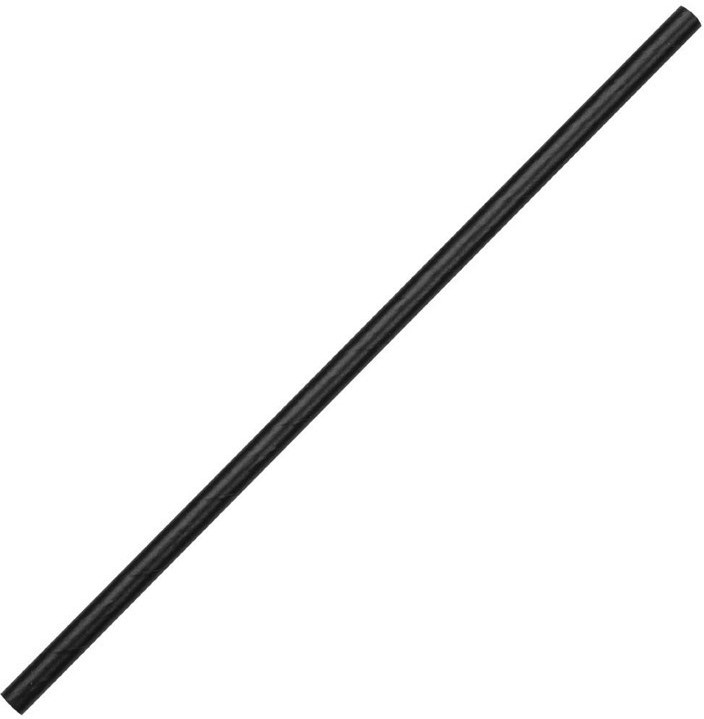  Fiesta Green Compostable Paper Straws Black (Pack of 250) 