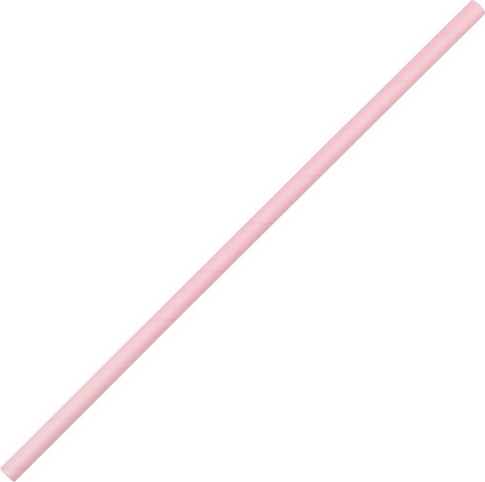  Fiesta Compostable Paper Straws Pink (Pack of 250) 
