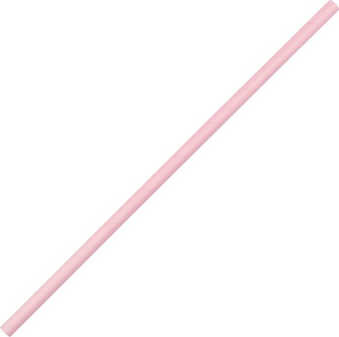  Fiesta Compostable Paper Straws Pink (Pack of 250) 