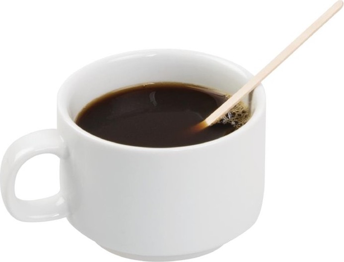  Fiesta Green Biodegradable Wooden Coffee Stirrers 140mm (Pack of 1000) 