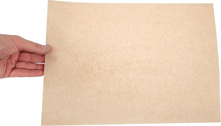 Vegware Compostable Unbleached Greaseproof Paper 380 x 275mm 