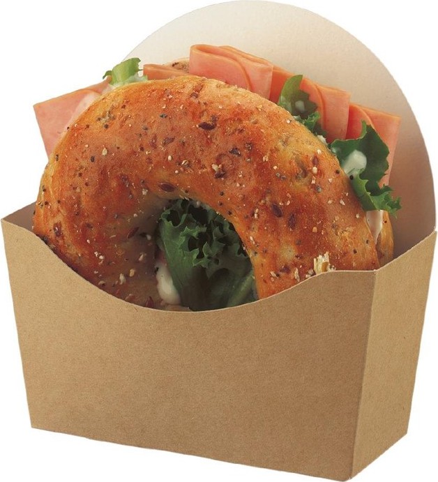  Colpac Compostable Kraft Bagel Scoops (Pack of 1000) 