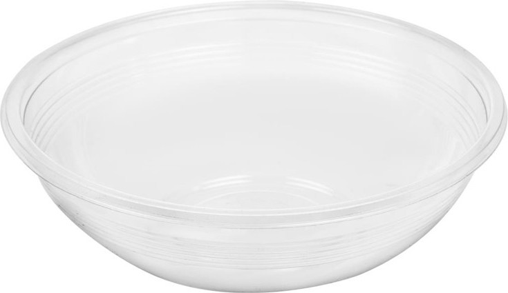  Vegware 185-Series Compostable Bon Appetit Wide PLA Salad Bowls 24oz (Pack of 300) 