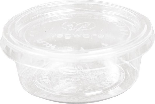  Vegware Compostable Cold Portion Pots 59ml / 2oz (Pack of 2000) 