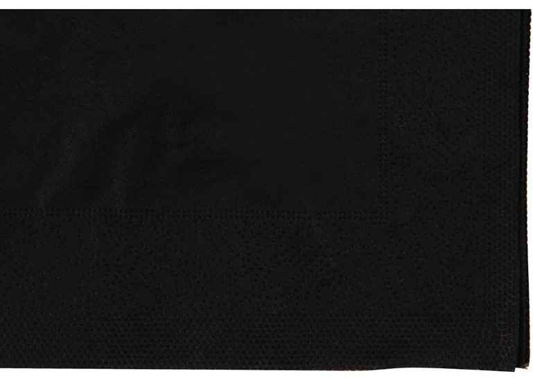  Gastronoble Cocktail Napkins Black 250mm (Pack of 2000) 