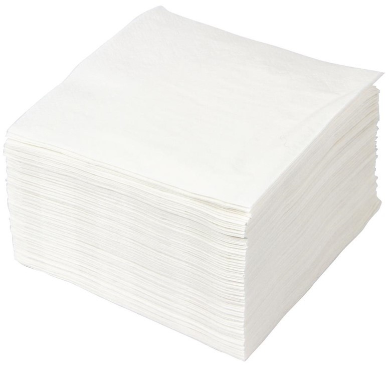  Gastronoble Cocktail Napkins White 250mm (Pack of 1500) 