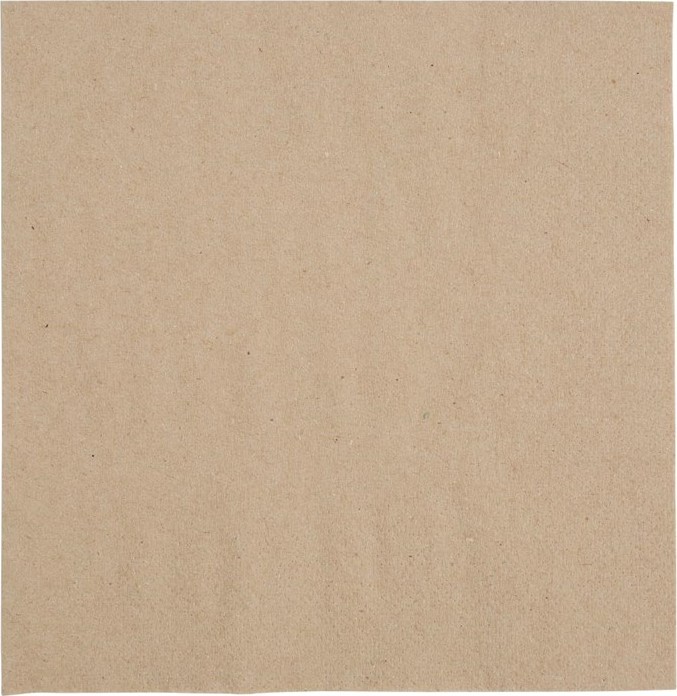  Fiesta Recycled Kraft Lunch Napkins 330mm (Pack of 2000) 