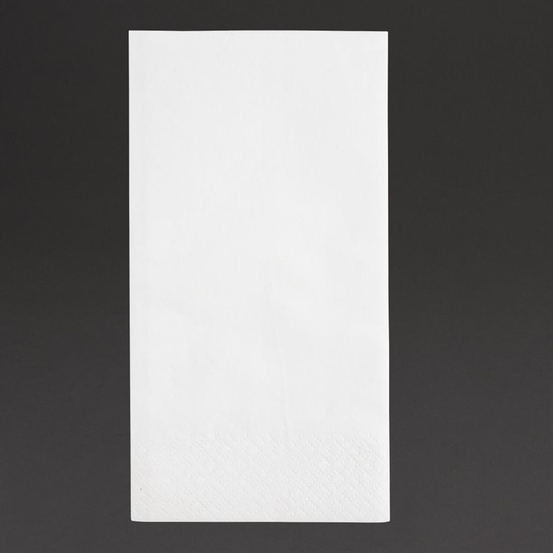  Fiesta Lunch Napkins White 330mm (Pack of 2000) 