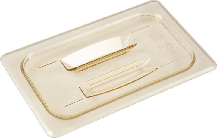  Cambro High Heat 1/4 Gastronorm Lid with handle 