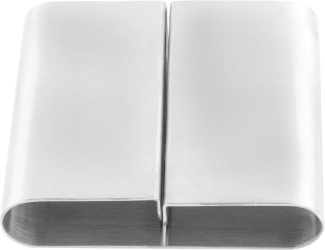  Olympia Curved Stainless Steel Menu Card Holder 