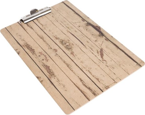  Olympia Wood Effect Menu Clipboard A4 