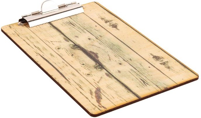  Olympia Wood Effect Menu Clipboard A5 