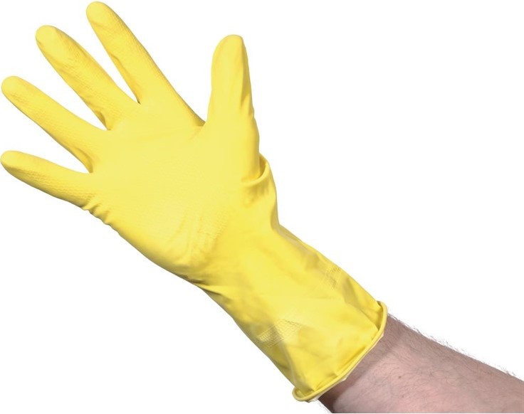  Jantex Household Glove Yellow Large 