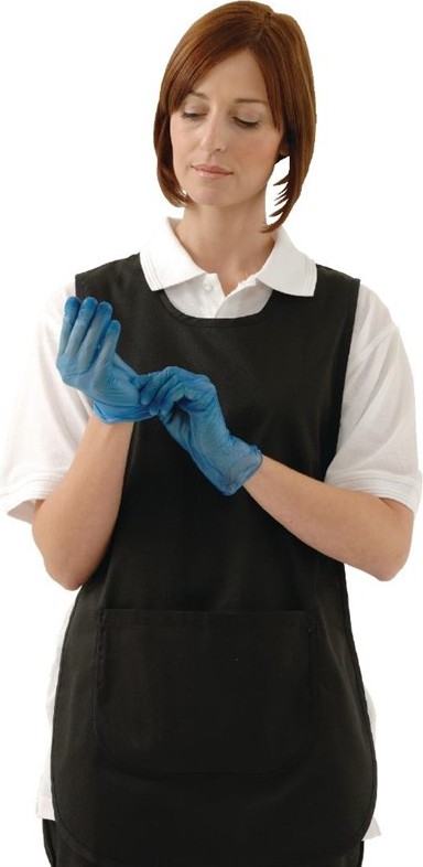  Vogue Powder Free Vinyl Gloves L (Pack of 100) 
