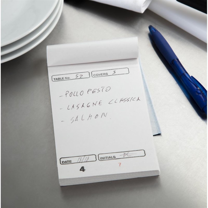  Fiesta Restaurant Waiter Pads Duplicate Large (Pack of 50) 