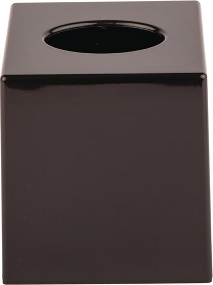  Bolero Black Cube Tissue Holder 