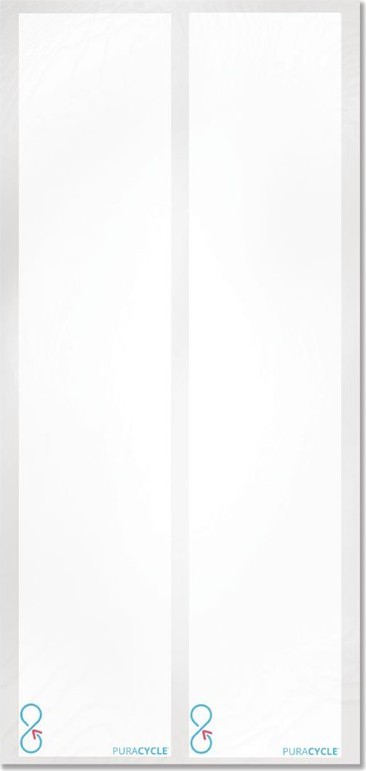 PuraCycle Reusable Blank Bottle Labels (Pack of 25) 