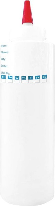  PuraCycle Reusable Day Bottle Labels (Pack of 25) 