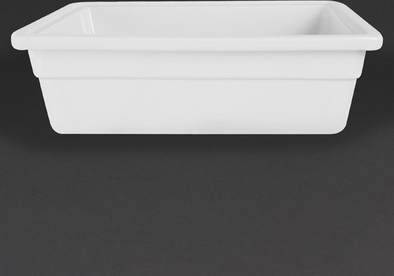  Olympia Whiteware 1/2 Half Size Gastronorm 100mm 