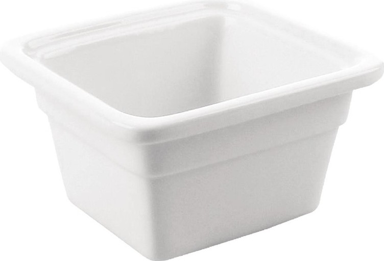  Olympia Whiteware 1/6 One Sixth Size Gastronorm 100mm 