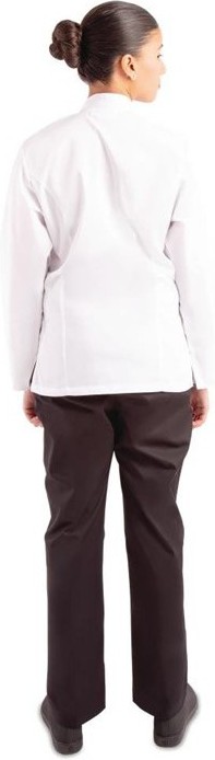 Chef Works Calgary Long Sleeve Cool Vent Unisex Chefs Jacket White 