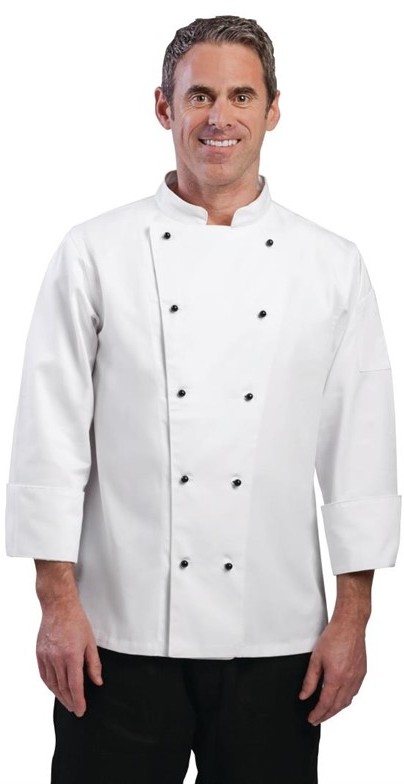  Whites Chicago Unisex Chefs Jacket Long Sleeve 