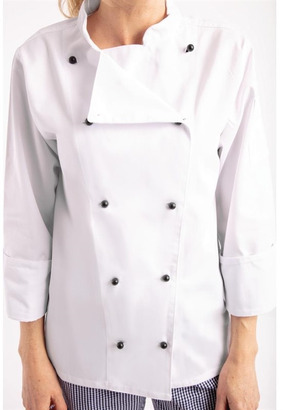  Whites Chicago Unisex Chefs Jacket Long Sleeve 
