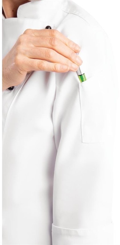  Whites Chicago Unisex Chefs Jacket Long Sleeve 