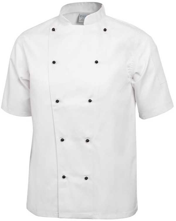  Whites Chicago Unisex Chefs Jacket Short Sleeve 