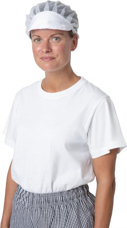  Whites Net Peaked Hat White 
