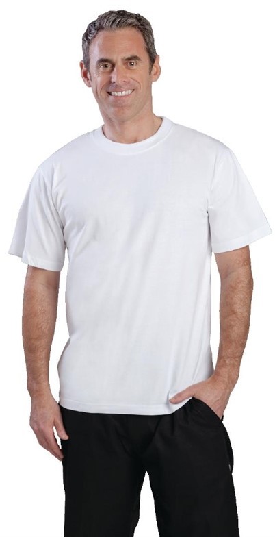  Gastronoble Unisex Chef T-Shirt White 