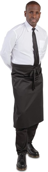  Whites Regular Waist Apron Black 