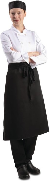  Whites Regular Waist Apron Black 