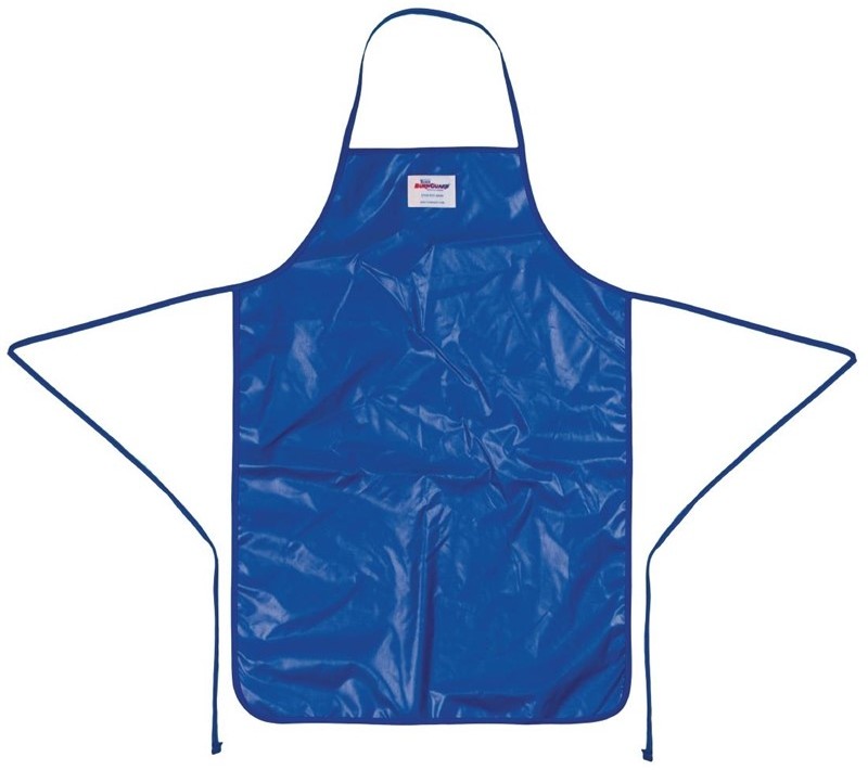  Burnguard Nylon QuicKlean Bib Apron Blue 